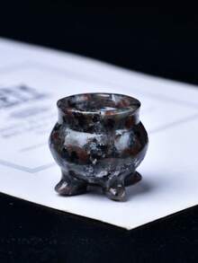 精美的天然水晶雕刻香炉，独特的设计，疗愈水晶，蕴含能量的石头，能量疗愈冥想石，非常适合家居装饰和送礼，口袋装饰，节日礼物，来自品牌 CUPIDCRYSTAL - 爐子 - 查看 9