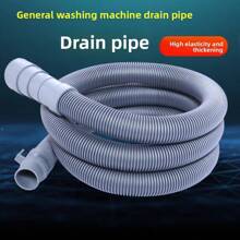 Automatic Washing Machine Drain Hose Extension Pipe, Sink Drain Pipe - Grey - View 1