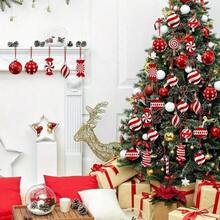 Candy Cane Ornaments, Christmas Lollipop Decor,  Hanging Tree Ornaments For DIY, Party Gift - Multicolor - View 6