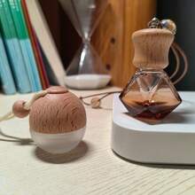 10 piezas Ambientador de coche de uso múltiple, botella de ambientador de decoración colgante, botella de vidrio vacía para montar en el coche, ambientador para coche, apto para coches, dormitorios, salas de estar, baños, balcones, armarios y otros lugares, necesidades perfectas para la decoración del hogar - Multicolor - Ver 6