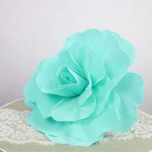 1朵人造PE泡沫玫瑰，尺寸30厘米-80厘米，巨型玫瑰，白色花朵，适用于情人节、房间DIY、婚礼、家居装饰、餐桌摆设、派对、花园装饰 - 彩色 - 查看 43