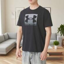 Under Armour Camiseta de hombre UA M BOXED SPORTS UPDATED SS Camiseta de manga corta deportiva informal, cómoda y suave para uso diario y al aire libre 1386793-001