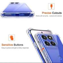 Kit With 2 Transparent Anti-Impact Covers For Moto Edge 60 Pro 5G - 無色 - 查看 6