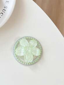 1 件磁性 3D 花卉透明手机支架，粘性，可调节支架，气垫支架，Magsafe 可扩展环形握把，兼容 、Android 手机，生日、家人、朋友礼物，推拉式手机握把手机配件 - 磁吸款 - 查看 6