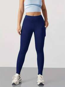4pcs Sport High Waisted Seamless Leggings For Women - Slim Tummy Control Butt Lifting Legging For Running Cycling Yoga Pickleball Exercise Casual - 4 CÁI (Đen + Xám + Đỏ + Xanh) - Xem 8