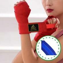 2pcs Non-Slip Boxing Hand Wraps: Breathable Sports Protection, Extremely Comfortable - Ideal For MMA And Other Sports! - Multicolor - View 7