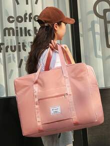 1Pc 54*20*47 Túi du lịch mới cho nữ Túi xách Túi đeo vai Túi tập thể dục Túi hành lý Túi qua đêm Đa năng Đa năng với nhiều ngăn Có túi đựng giày Dung tích lớn Đồ dùng du lịch thiết yếu cho kỳ nghỉ Túi du lịch Túi hành lý Vali Túi du lịch cho nữ - Nhiều màu - Xem 4