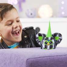 Furby Furblets Bub- 迷你朋友，45+ 声音和音乐，仅会说话，Furbish，电子毛绒玩具，粉色和白色，适合 6 岁以上儿童开学礼物 - MAY-MAY&GREENIE-MEANIE - 查看 10