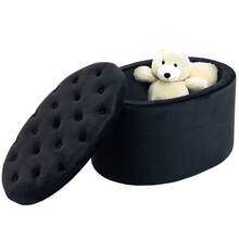 Storage Benches & Ottomans - Black - View 1