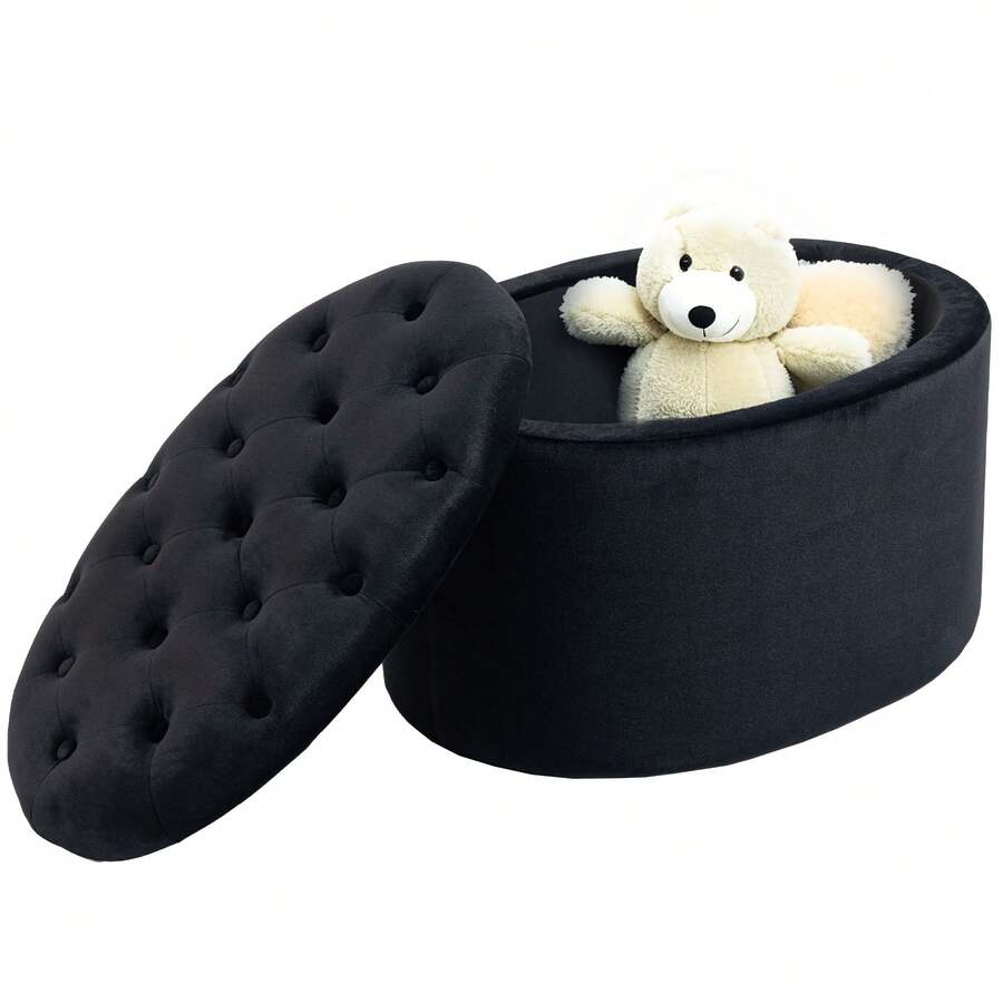 Storage Benches & Ottomans - Black - View 1