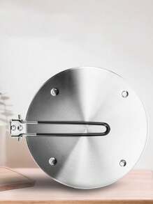 1pc Heat Conduction Plate For Induction Cooktop, Suitable For Gas Stove, Induction Cooker, Moka Pot, Small Milk Pot, Stainless Steel Pot, Ceramic Casserole. Can Quickly Defrost Meat Products, Gather Fire, Anti-Slip, Kitchen, Household, - Multicolor 7.9in Insulation Board - View 2