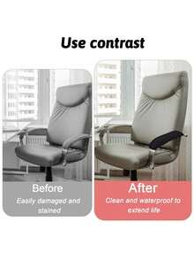 1 par de fundas impermeables universales con cremallera para silla de ordenador/oficina, Día de la Mujer, artículos esenciales de viaje, recuerdos de boda, Y2k, dormitorio, accesorios de coche para mujeres, decoración de cocina, playa, verano, vacaciones, artículos esenciales de viaje, tops para salir, artículos del hogar - Multicolor - Ver 11