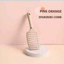 Curling Comb Three Piece Set  Curl Defining Brush-Curly Hair Brush Define Styling Brush For Curly Hair, Curl Brush For Curly Hair Wet, Shaping & Defining Curls For Women ,Christmas Gifts - 1pc Pink Spareribs - View 1