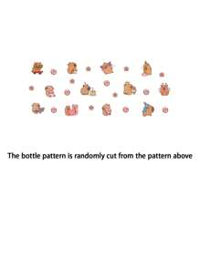 زجاجة سفر قابلة لإعادة التعبئة شفافة من البولي إيثيلين الرفيع المقاوم للتلف بنمط كابيبارا الكرتوني مع زهور وطباعة دونات، موزع مزيل المكياج، زجاجة موزعة بسعة 3.38 أونصة/6.76 أونصة مع مضخة محمولة لمزيل طلاء الأظافر والمنعش والمكياج، تصميم قبة، غسل باليد فقط، قابلة لإعادة الاستخدام، زجاجة مزيل المكياج، ملحق سفر، ضروريات السفر الأساسية للعطلات والرحلات