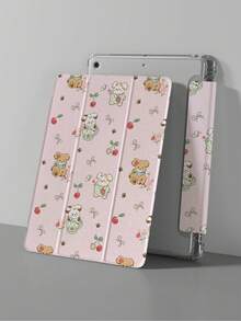 1 件可爱樱桃狗图案 iPad 保护壳，适用于 iPad 7/8/9、iPad Air 5/4/3 第 9 代 10.2、iPad Pro 11、iPad Mini 7 新品、iPad Air 6/iPad 第 10 代、iPad Air 11 (M3)/iPad 11 (A16 2025) - 彩色 - 查看 5