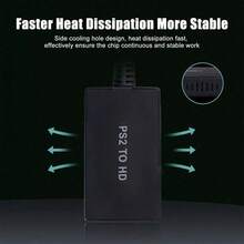 HD Video Converter For PS1/PS2/PS3 – Upscales To 1080p HD For Sharp, High-Definition Playback On Modern TVs & Monitors - Black - View 6