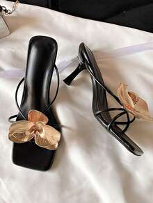 2件套可拆卸DIY鞋饰，仿真兰花和鸢尾花装饰，适用于高跟鞋、平底鞋、凉鞋，优雅时尚的鞋夹，金色、紫色、黑色、粉色、银色、白色、红色可选，适合新娘、派对、约会等场合。