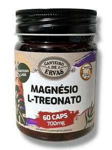 Magnésio L-Treonato 700mg 60caps canteiro de Ervas - Outros - Visão 1