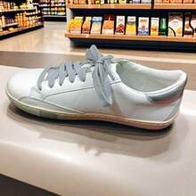 GONR Mocasines casuales estilo retro GONR, talla grande (corre 1/2 talla grande), plantilla transpirable con aumento de altura de 2 cm, suela delgada cómoda, zapatos planos ligeros para hombres y mujeres