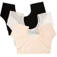 1pc/2pcs Mesh Camisole With Washable Underarm Sweat Pads, Invisible Plus Size Breathable Sweat Absorbing Pads, Thin Vest, Sweat Absorbing Camisole, Suitable For Underarm Sweat Protection For Women And Girls, Washable, Sweat-Wicking And Quick-Drying