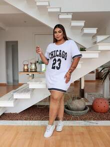 DRESS Women's T-Shirt PLUS SIZE 23 100% Cotton Short Sleeve Women's T-Shirt Foreign Fashion - 白色 - 查看 5