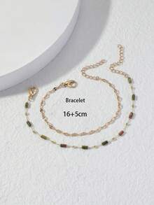 2pcs Bohemian Elegant Women Necklace Set, Minimalist Short Necklace, Fashion Jewelry For Daily Wear, Date, Vacation, Party, Beach Outfit, Gift For Her