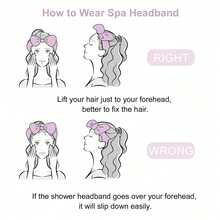 3 件套 Spa 面部头带、1 件纯色沐浴头带和 2 件沐浴腕带、创意涤纶面部化妆头带和浴室腕带套装