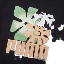 بوما قميص رجالي كاجوال بطبعة جرافيك قابل للتنفس بياقة طاقم وأكمام قصيرة 684367-01