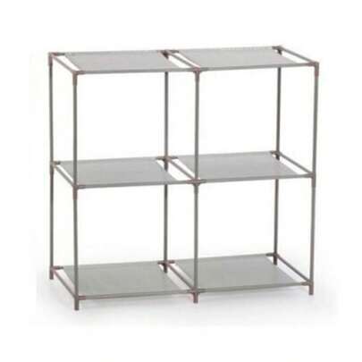 ZYLX SHOPPING – Estantería Multiusos 4 o 6 Compartimentos, 68*35*70/102 cm, Ligera y Resistente, Fácil Montaje