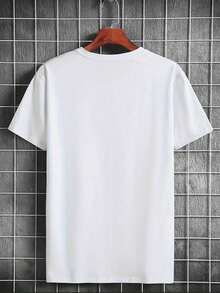 Men's Summer Rainbow Heart Print T-shirt, Round Neck Short-sleeved T-shirt, Casual Sports Top, Outdoor Men's Clothing Tee For Adult, Men, Women, Teen, Teenager, Adolescent, Youth