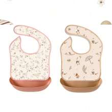 Baby Bibs, Bibs, Cute Cartoon Eating Bibs, Detachable, Baby Bibs