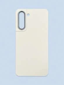 极简时尚白色、灰色、黑色仿皮纹理手机壳，防指纹、防水、防汗，超薄柔软触感，手机保护套，兼容三星、 17 Pro Max、13/14/15/16/16 Plus/16 Pro Max - 白色 - 查看 30