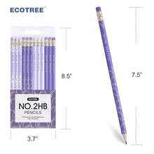 Pencils #2 Pre-Sharpened Pencils For Kids Number 2 Pencil With Erasers For School, Writing, 12 Count-271744 - Purple24COUNT - View 6