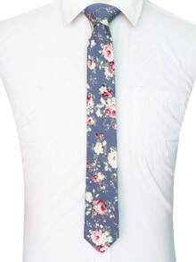 1 chiếc cà vạt nam, cà vạt in hoa cao cấp, thiết kế thời trang, phù hợp cho đám cưới, chú rể, phù rể, chụp ảnh cưới, công sở, sự kiện trang trọng, làm quà tặng, tiệc tối và nhiều dịp khác. - Nhiều màu - Xem 17