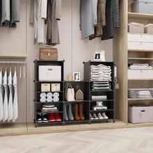 Closet Organizer, 8 Cube Closet Organizers And Storage, Closet Storage Shelves, Clothes Storage Organizers For Closet Bedroom Living Room Office Black - Blue - View 3