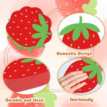 80pcs/Set Large Size Red Strawberry Pattern Napkins, Perfect For Wedding, Birthday, Tea Party Decoration, Restaurant And Hotel Party Tableware, Unique Style, Soft Tissue Paper For Outdoor Picnic And Party Supplies, Back To School Valentine Day