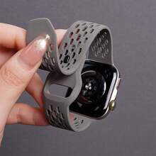 运动透气硅胶表带兼容 WATCH FIT 4 Pro FIT4 腕带兼容 WATCH FIT 3 手链带配件 - Compatible With Huawei Fit 3/4/4Pro - 查看 5