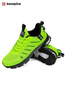 baasploa 男士跑步鞋、运动鞋、户外休闲轻便网球鞋、男士时尚网面专业跑步鞋、品牌鞋、尺码 41-45（显瘦效果，宽脚请选择大一码，另有加大码可选）