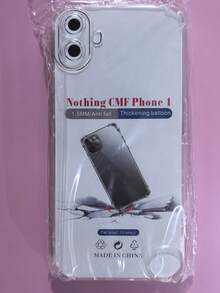 Transparent Four-Corner Anti-Drop Case, Suitable For Realme Series, Realme Phone Transparent Four-Corner Anti-Drop Case. Phone Case, Phone Protective Cover, Phone Shell, Phone Cover, Anti-Drop Phone Case, Transparent Phone Case, Minimalist Phone Case, Solid Color Phone Case, Transparent Phone Case, TPU Anti-Drop Phone Case (Military-Grade Anti-Drop) - Clear - View 74