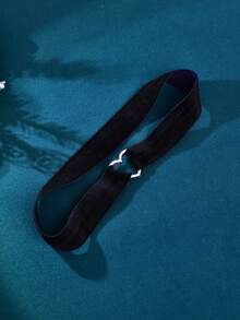 1 peça de nova moda para festa, cinta-liga, alça de perna flocada preta, adequada para Halloween, acessórios para fantasias de Natal