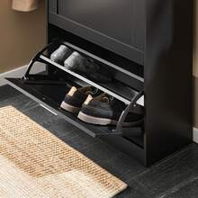 SoBuy Shoe Cabinet FSR137-F - Black - View 6