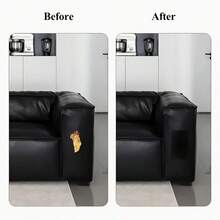 1pc Self-Adhesive Faux Leather Repair Patch - Multi-Purpose Scratch & Tear Fix For Sofas, Car Seats, Handbags - Durable Faux Leather With Easy Application, No Tools Needed, Faux Leather For Sofa, Car Seat Cover, Seamless Design, Easyapplication Patch - Multicolor - View 11