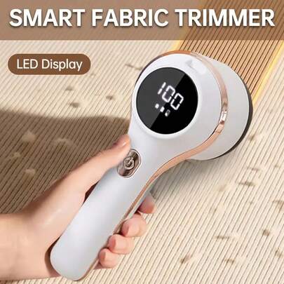 1 Unidade, Dispositivo Elétrico de Remoção de Cabelos, Aparador de Suéter com Carregamento USB, Coletor de Poeira Elétrico, Aparador de Cabelos Portátil para Roupas, Roupa de Cama, Móveis e Carpetes, Suprimentos de Limpeza, Ferramentas de Limpeza