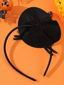 1pc J-Shaped Christmas & Halloween Headband, Holiday Party Hair Accessory ,Hair Hoop Hairband For Women - Multicolor - View 2
