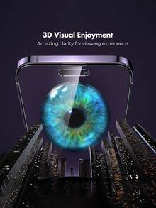 2 piezas de protector de pantalla de vidrio templado anti-espionaje, compatible con la serie iPhone, cobertura de pantalla completa, protector de pantalla de privacidad, anti-arañazos, anti-colisión, adecuado para iPhone 11/12/13/14/15/16/16 Plus/16 Pro/16 Pro Max/16e/17 Series, regalo de cumpleaños, familia, amigos, protector de pantalla de teléfono móvil, accesorios de teléfono móvil, Halloween, regalo de Halloween