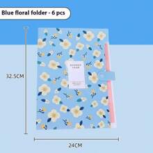 1 Stück 6/8 Fächer Blumenmuster Erweiterbare Datei Mappe, modischer Datei Organizer, Akkordeon-Stil Datei Mappe, geeignet für Schule, Büro und Zuhause, in verschiedenen Farben erhältlich, Dokumentenorganizer, Testpapierhalter, PP Datei Mappe, Schulanfang Essentiell, Dokumentenaufbewahrung / Datei Sortierung / Quittungsarchivierung / Ausweishalter, geeignet für Studenten, Lehrer, Büromitarbeiter, Haushalt, Schule, Büro