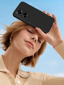 1 件黑色防摔保护壳，适用于 OPPO/OnePlus 系列，OPPO/OnePlus 手机黑色防摔保护壳。手机壳、手机保护套、手机壳、手机套、防摔手机壳、黑色手机壳、极简手机壳、纯色手机壳、黑色手机壳、TPU 防摔手机壳（军用级防摔） - 黑色 - 查看 9