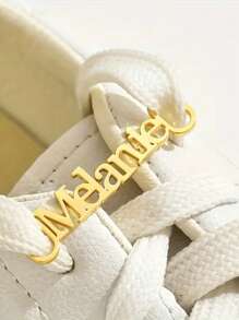 Personalized Name Shoe Buckle In Silvery Custom 1 Pair Shoelace Clips Lace Decoration Charm Shoe Jewelry Accessories Stainless Steel Shoe Buckle Personalized Shoelace Decoration Clips For Her Him Birthday Gifts Christmas Gifts,School Supplies,Back To School,School Gift,For Office,For School,For Classroom,For Teacher Gifts,For University,For Colleague,For Dorm Rooms,For Teacher,For Boys And Girls,For Teenagers,Junior High School Students,Middle School Students,High School Senior High School Students,College Students,University Students,Freshman,Sophomore,Underclassmen