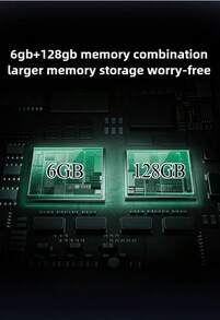 Xiaomi Redmi 14C Smartphone, Xiaomi Redmi 14C 4G LTE, Helio G81-Ultra Octa-Core Processor, 6GB+128GB Memory, 6.88" Large Screen, 13MP Triple Camera, 120Hz High Refresh Rate, 5160mAh High Capacity Battery, Long Lasting, Chinese Version Dual SIM, Supports English And Chinese