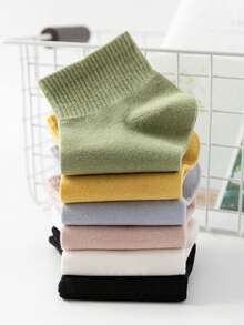 15 زوج (مجموعة عشوائية) جوارب كاحل ملونة للنساء، جوارب قصيرة مريحة ومتعددة الاستخدامات للرياضة والاستخدام اليومي